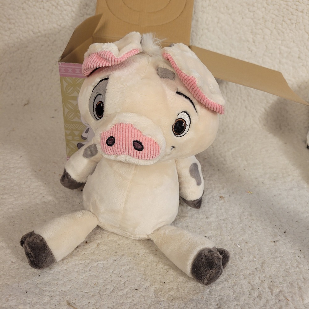 Disney Moana Pua Scentsy Buddy Plush Scented Stuffed Animal Pig with‎ Box